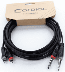 Cordial EU 1 PC stereo kabel