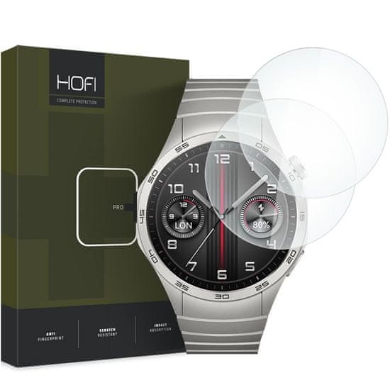 Hofi Ochranné Tvrzené Sklo sklo Pro+ 2-Pack Huawei Watch Gt 4 (46 Mm) Clear