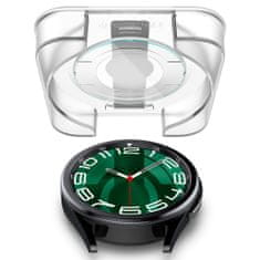 Spigen Ochranné Tvrzené Sklo Glas.Tr ”Ez-Fit” 2-Pack Samsung Galaxy Watch 6 Classic (47 Mm) Clear
