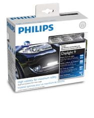 Philips LED pro denní svícení 12831WLEDX1, DayLight 9 1ks v balení