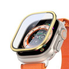 Dux Ducis Flas ochranné sklo na Apple Watch Ultra 49mm, zlaté