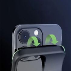 Tech-protect Powercase MagSafe kryt s baterií na iPhone 15 Pro 7000mAh, černý