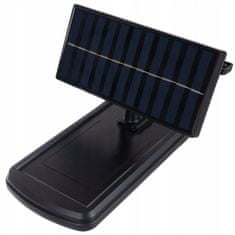 MG Outdoor solární lampa, černá