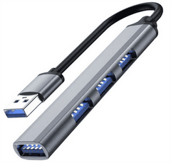 sapro USB HUB- 4 porty 1x 3.0 + 3x 2.0 Izoxis 21940