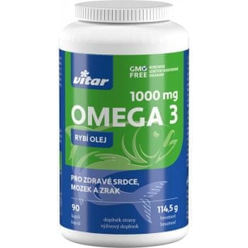 VITAR Omega 3 1000 g, 90 kapslí