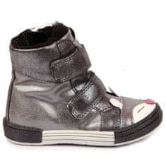 Kornecki 6583 Dívčí boty na suchý zip velikost 25