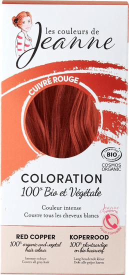 Les Couleurs Jeanne Barva na vlasy měděná červená 2 x 50 g
