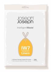 Joseph Joseph IW7 20l sáčky do košů Totem Compact, průhledné. /JosephJoseph