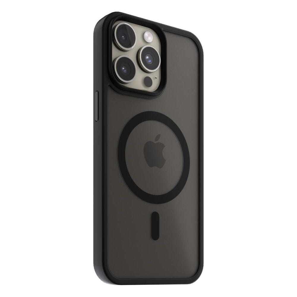 Levně Next One Mist Shield Case for iPhone 15 Pro MagSafe Compatible IPH-15PRO-MAGSF-MISTCASE-BLK - černé