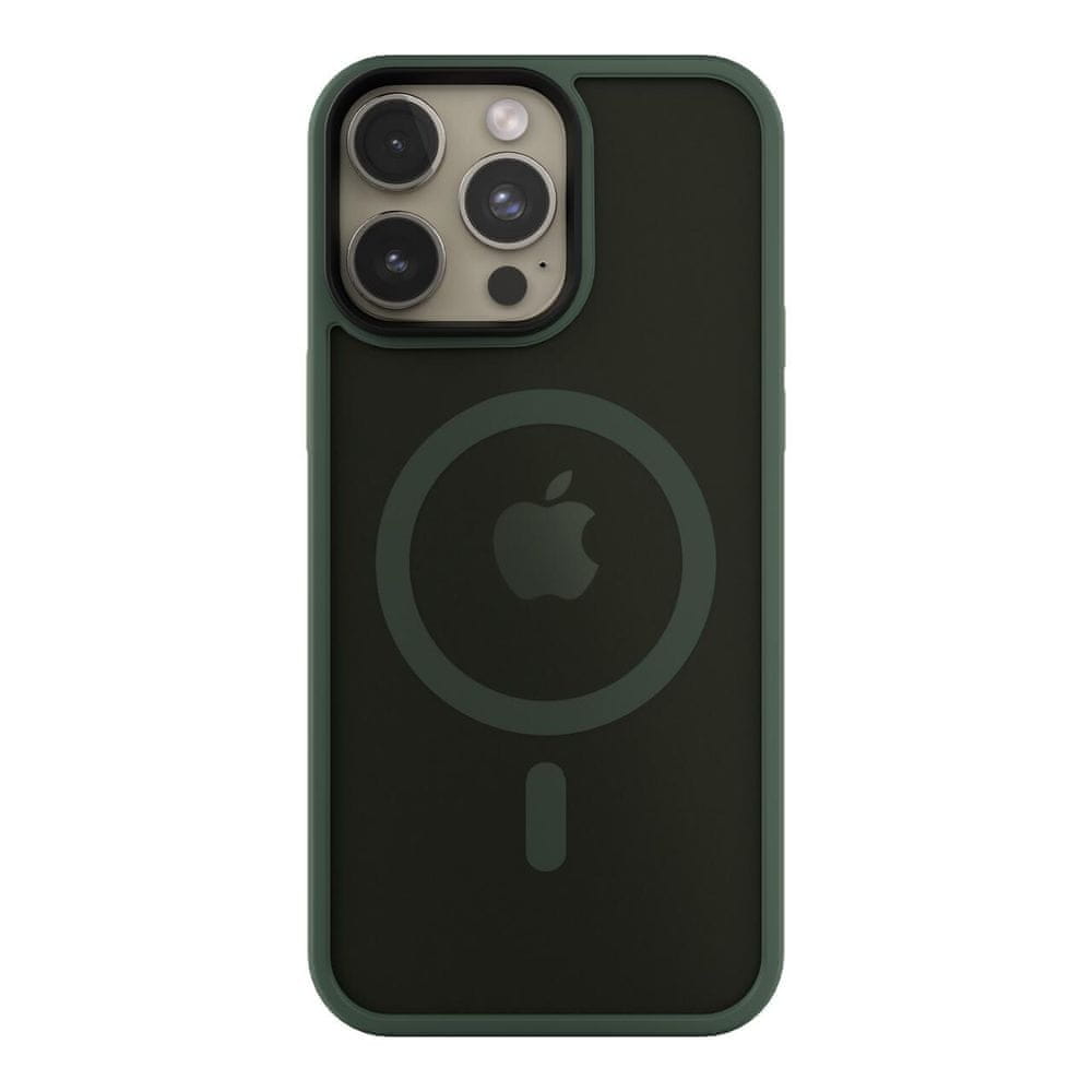 Levně Next One Mist Shield Case for iPhone 15 Pro MagSafe Compatible IPH-15PRO-MAGSF-MISTCASE-PTC - pistáciová