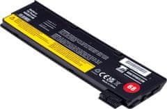 Baterie T6 Power pro Lenovo ThinkPad X270 20HM, Li-Poly, 11,4 V, 2100 mAh (24 Wh), černá