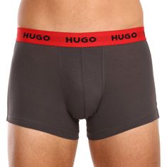 Hugo Boss 3PACK pánské boxerky vícebarevné (50480170 023) - velikost M