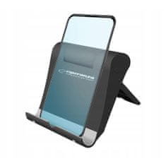 Northix Stolní stojan pro mobilní telefon a tablet - černý 