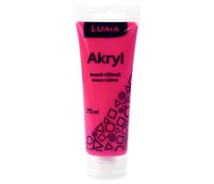 LUMA trading Akrylová barva tmavě růžová 75ml
