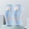 SOLFIT® Kompresní návlek na koleno (2ks) KNEEX L/XL Modrá