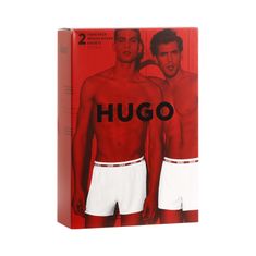 Hugo Boss 2PACK pánské trenky modré (50497686 406) - velikost M