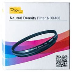Pixel Neutrální filtr Pixel ND2/ND400 s proměnlivou hustotou 55 mm