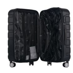 Aga Travel Sada cestovních kufrů MR4660 Černá