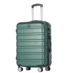 Aga Travel Sada cestovních kufrů MR4660 Tmavě zelená
