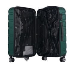 Aga Travel Cestovní kufr MR4661 Tmavě zelený