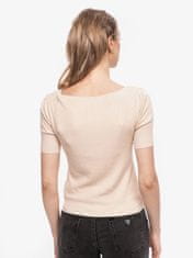 Guess Guess dámské svetrové tričko Erica béžové Velikost: S