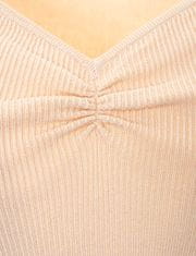 Guess Guess dámské svetrové tričko Erica béžové Velikost: S