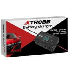 Xtrobb 22463 Nabíječka baterií černá