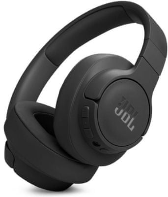 moderní bezdrátová Bluetooth sluchátka jbl live 770nc skvělý zvuk handsfree funkce dlouhá výdrž rychlonabíjení anc technologie pohodlná na uších