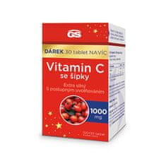 GreenSwan GS Vitamin C 1000 mg se šípky 100 + 30 tbl.
