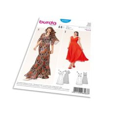 Burda Střih Burda 6583 - Empírové šaty, dlouhé plesové šaty