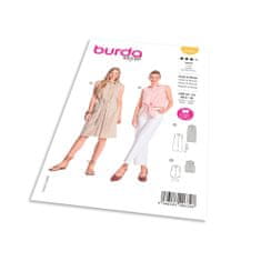 Burda Střih Burda 6003 - Košilové šaty, košile bez rukávů