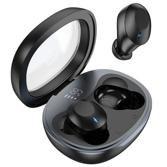Hoco Bluetooth sluchátka TWS Smart True bezdrátová EQ3 černá - HOCO