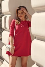 Fasardi Dámské volnočasové šaty Magu amarantová růžová Univerzální