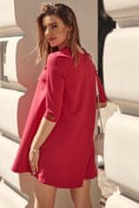 Fasardi Dámské volnočasové šaty Magu amarantová růžová Univerzální