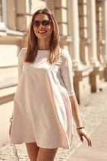 Fasardi Dámské volnočasové šaty Magu světle růžová Univerzální