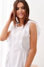 Fasardi Dámské volnočasové šaty Gukerar bílá Univerzální