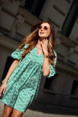 Fasardi Dámské volnočasové šaty Ettandrie zelená Univerzální