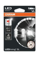 Osram OSRAM LED W5W 2825DRP-02B RED 12V 1W W2,1x9,5d 