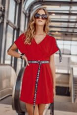 Fasardi Dámské volnočasové šaty Estridamors červená XL