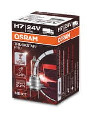 Osram OSRAM H7 24V 70W PX26d TRUCKSTAR PRO NEXT GEN plus 120procent více světla 1ks 64215TSP