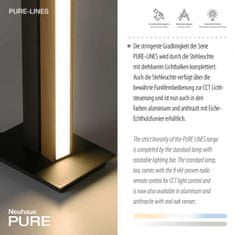 PAUL NEUHAUS PAUL NEUHAUS LED stojací svítidlo PURES-LINES pravé dřevo otočné stmívatelné 2700-5000K PN 451-79