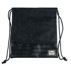 Hash Luxusní koženkový sáček/taška na záda Black Angel, HS-341, 507020050