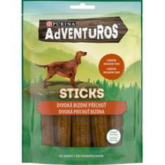 Friskies Adventuros snack dog - tyčinky s bizoní přích. 120 g