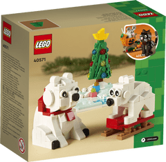 LEGO Icons 40571 Lední medvědi o Vánocích