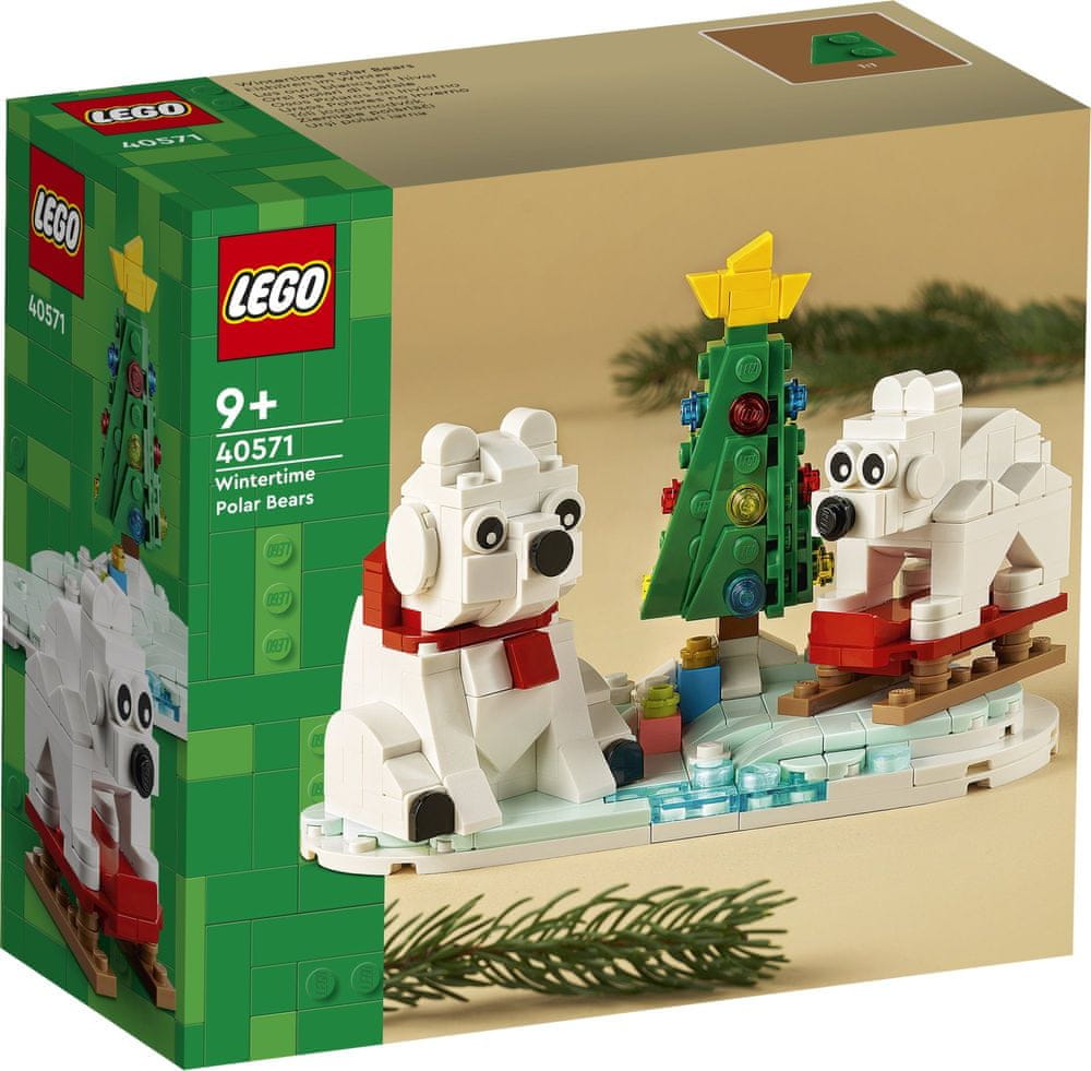 LEGO Icons 40571 Lední medvědi o Vánocích