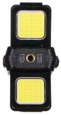 SIXTOL Svítilna multifunkční na klíče s magnetem LAMP KEY 2, 900 lm, COB LED, USB