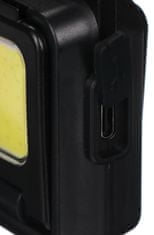 SIXTOL Svítilna multifunkční na klíče s magnetem LAMP KEY 2, 900 lm, COB LED, USB