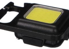 SIXTOL Svítilna multifunkční na klíče s magnetem LAMP KEY 4, 500 lm, COB LED, USB SIXTOL