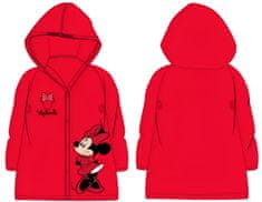 Disney Dívčí pláštěnka Disney červená vel. 104/110 - Minnie mouse