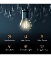 Meross Meross Smart Wi-Fi LED žárovka E27, MSL100HK (EU verze)